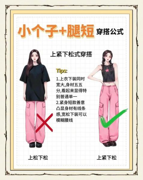 美化矮个子穿搭技巧_矮个子如何显高