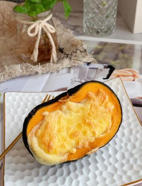 芝士焗南瓜怎么做_芝士焗南瓜需要烤多久