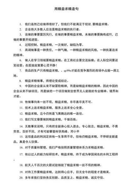 什么是求精_如何做到精益求精