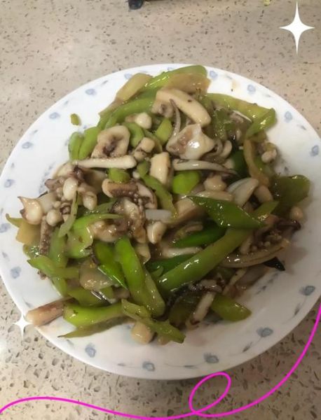 辣椒炒鱿鱼怎么做_家常做法步骤详解