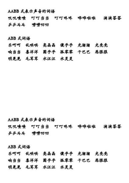 什么是哗哗的词语_如何仿写哗哗的拟声词