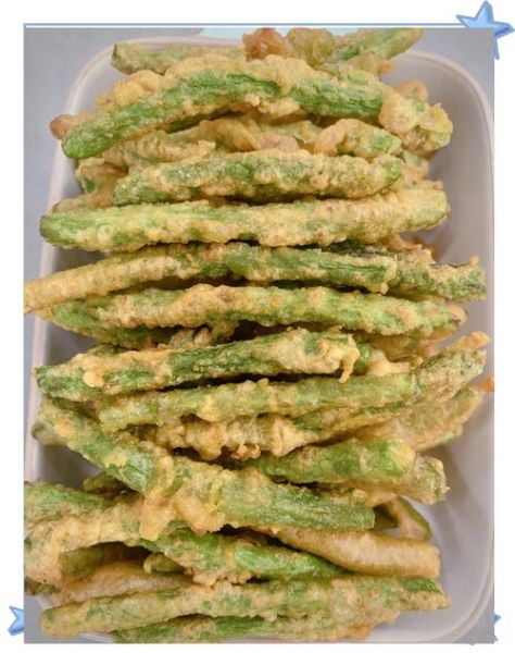 豆角裹面粉怎么做_裹面粉豆角炸多久才酥脆