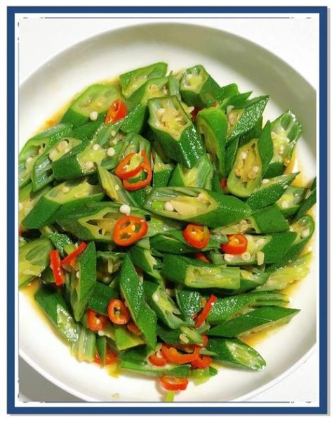 清炒秋葵怎么做才脆嫩_秋葵要不要焯水