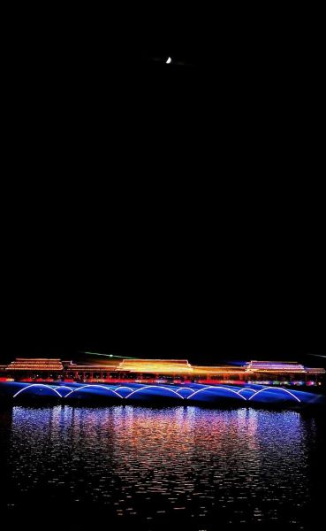 河边的夜景怎么拍_河边的夜景有哪些词语
