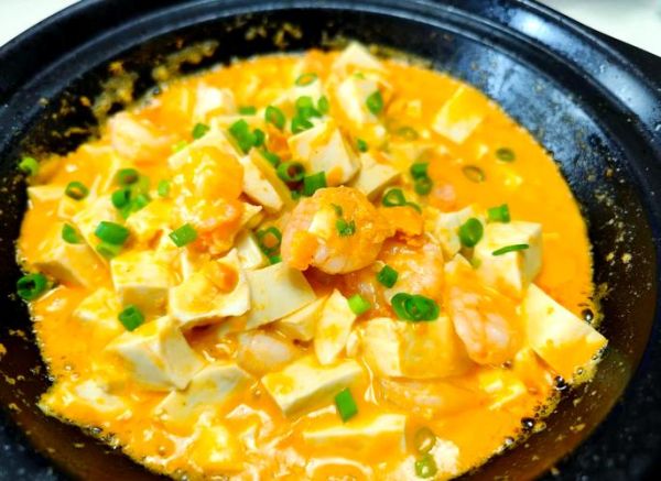 豆腐虾仁怎么做好吃_家常豆腐虾仁做法