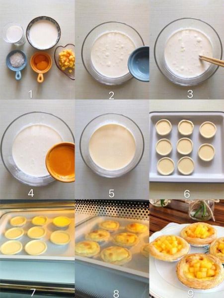 蛋挞的做法家庭做法_新手也能零失败