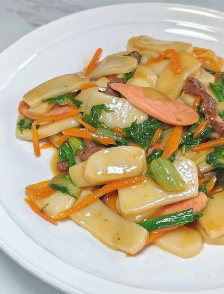 炒年糕怎么做_炒年糕的家常做法大全