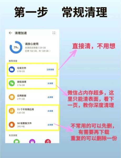 手机内存不足怎么办_如何清理手机内存