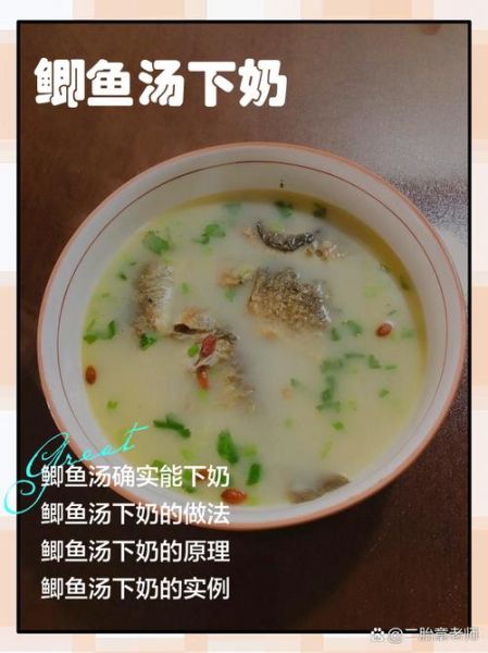 月子鲫鱼汤下奶的做法_鲫鱼汤怎么做下奶快