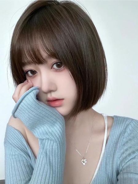 什么脸适合短发_圆脸剪短发好看吗