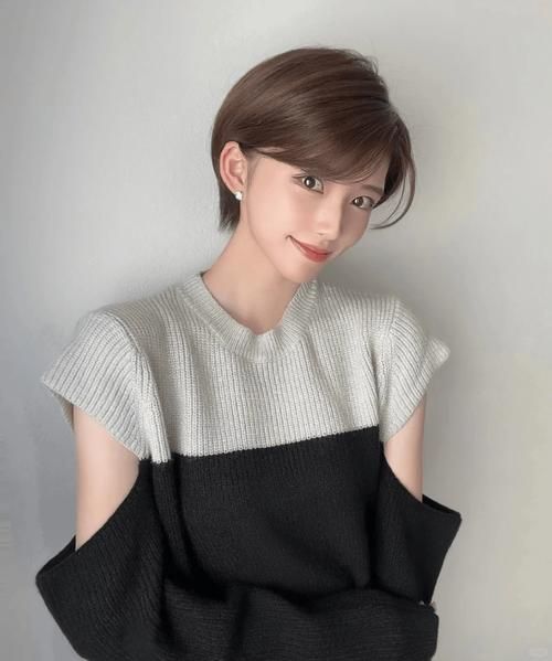 什么脸适合短发_圆脸剪短发好看吗