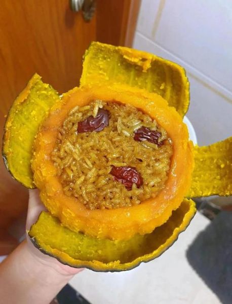 南瓜蒸米饭怎么做_南瓜蒸米饭要蒸多久