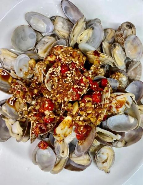 凉拌花甲怎么做_花甲焯水几分钟