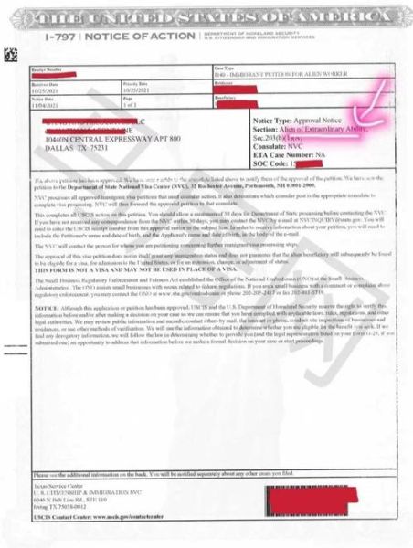 特殊人才移民美国条件_如何申请EB1A签证