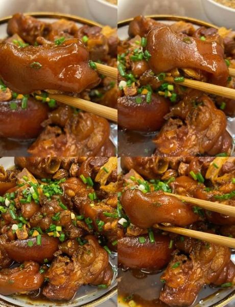 红烧猪脚怎么做才软糯_红烧猪脚最正宗的做法