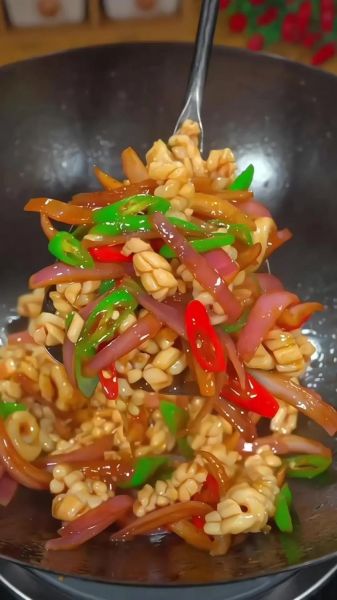 鱿鱼花怎么做好吃_家常鱿鱼花做法大全