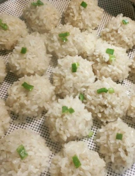 珍珠圆子怎么做好吃_珍珠圆子的家常做法