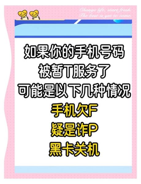 手机号码被暂停服务怎么办_停机原因查询