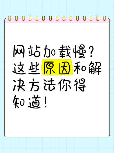 网页加载很慢对吗_如何快速诊断与优化