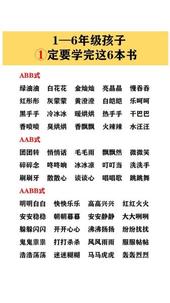 什么abab词语形容脸蛋_哪些abab词语最常用