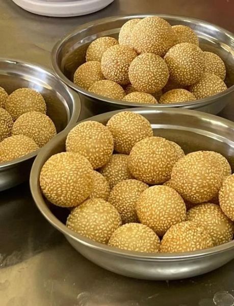 正宗麻球怎么做_麻球配方比例是多少