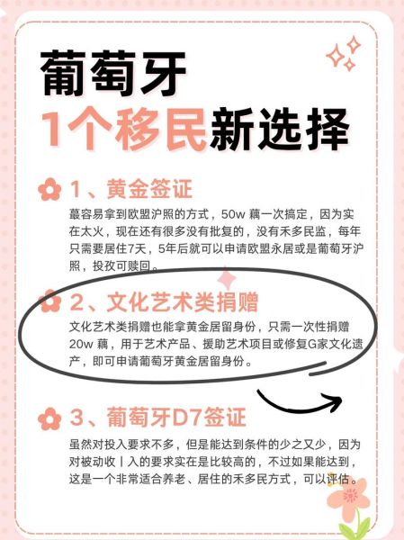 葡萄牙移民新政策2024_如何申请黄金签证