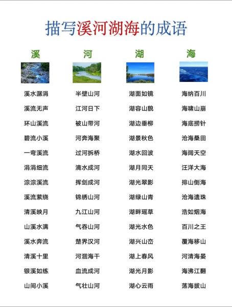 水仿写词语有哪些_水仿写词语怎么写