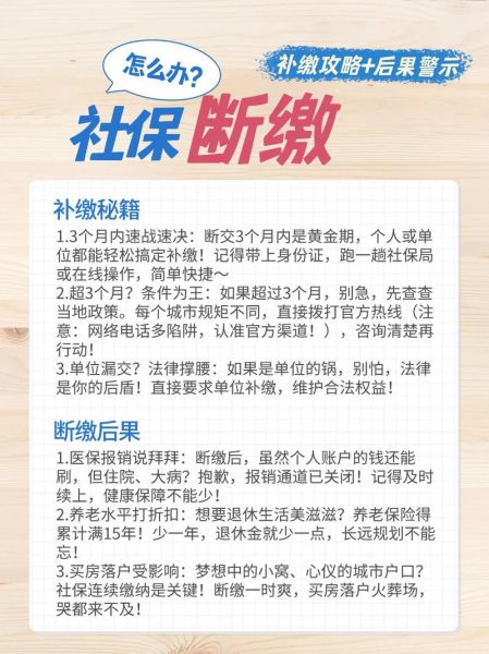 移民社保断缴怎么办_移民后社保还能补缴吗