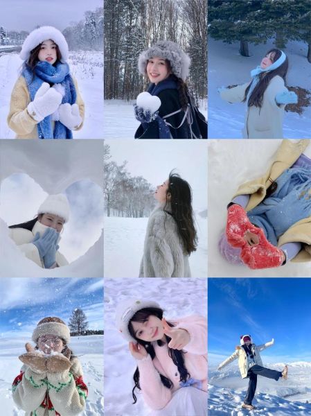 雪地拍照穿什么颜色衣服_雪地拍照参数怎么调