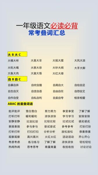 摇晃仿写词语有哪些_如何教孩子快速掌握