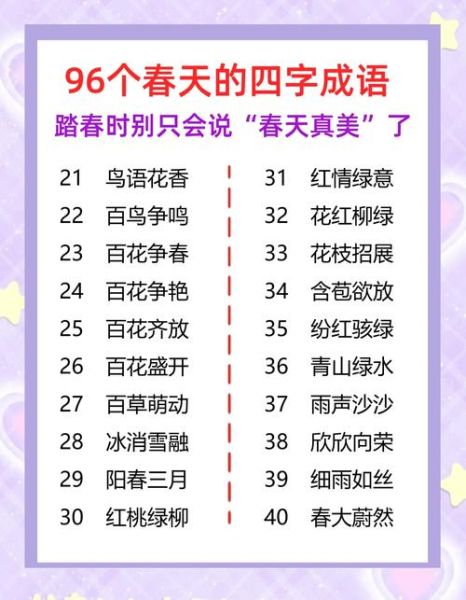 春意盎然_春季aabc词语有哪些