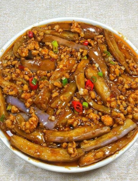 茄子炒肉末怎么做_茄子炒肉末的家常做法
