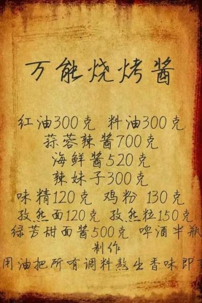 酱的做法_如何自制万能酱