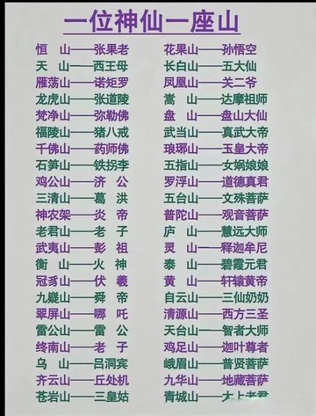 神仙名字大全_神仙名字怎么取