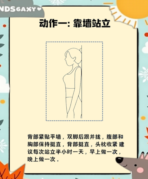 身姿挺拔的方法_如何改善驼背