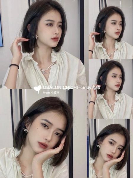 瓜子脸适合什么发型_方脸怎么化妆显小
