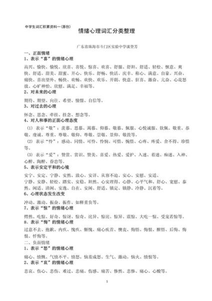 小学生情绪abb词语有哪些_如何运用在作文里