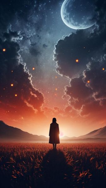 孤独的夜空是什么意思_如何排解孤独的夜空