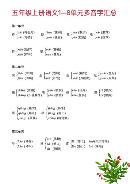 多字词语有哪些_如何快速记忆