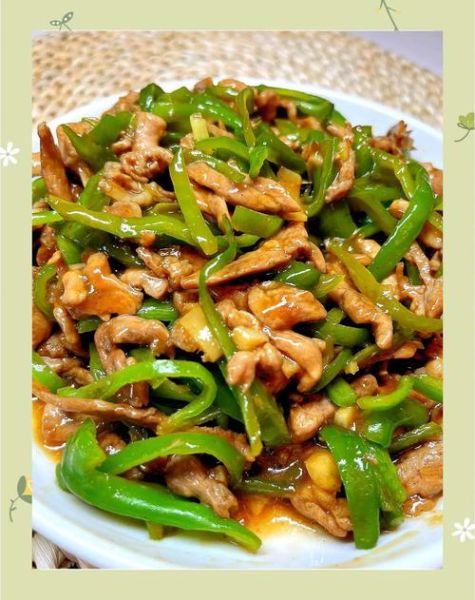 青椒炒肉丝怎么炒才嫩_青椒炒肉丝的家常做法
