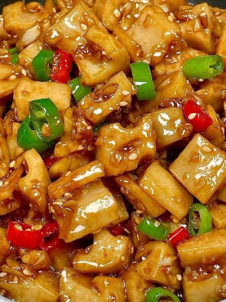 酸辣藕丁怎么做_酸辣藕丁的家常做法