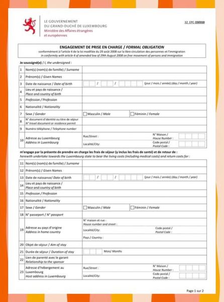 卢森堡移民条件_卢森堡工作签证怎么申请