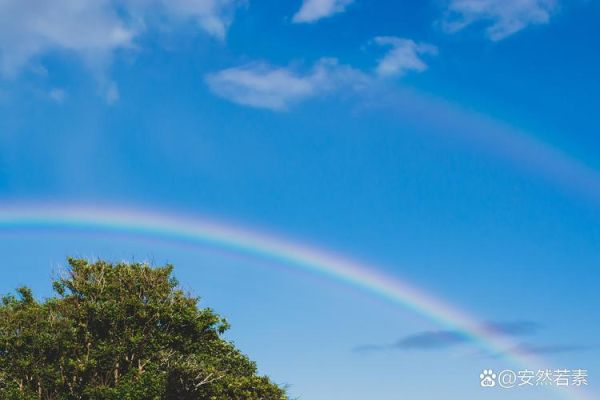 雨过天空为什么那么蓝_雨过天空会出现彩虹吗