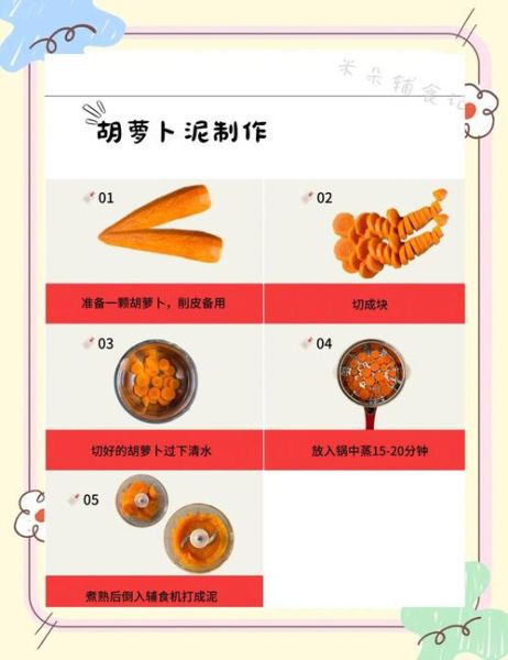 胡萝卜泥怎么做_宝宝辅食胡萝卜泥做法