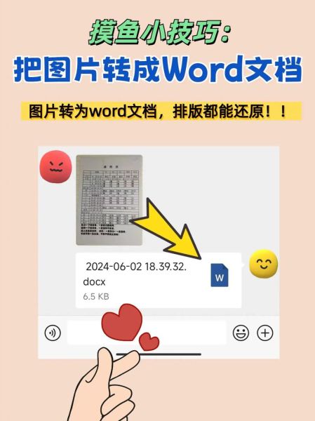 手机拍照转word文档怎么做_图片转word免费工具推荐