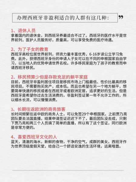 非盈利移民申请条件_非盈利移民适合哪些人
