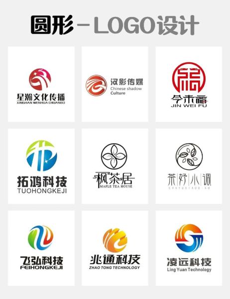 圆形logo设计技巧_如何设计圆形logo