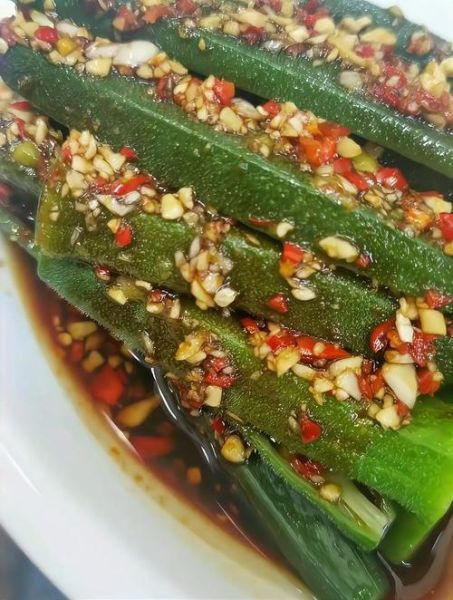 芥末秋葵怎么做_芥末秋葵焯水几分钟