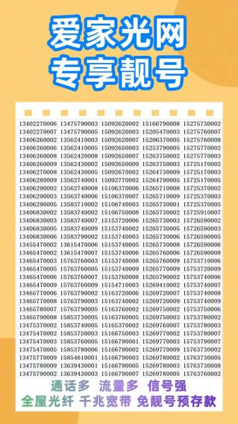 手机靓号怎么选_手机靓号出售靠谱吗