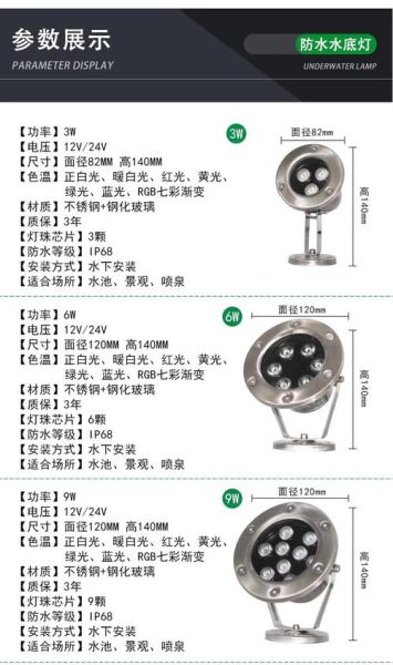 水中灯光怎么选_水下灯安装注意事项